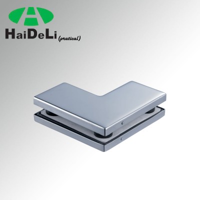 Haideli glass connector for overpanel & sidepanel patch fitting