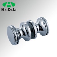 frameless bathroom stainless steel material glass door knob