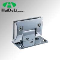 China supplier 90 degree glass to wall stainless steel shower hinge H-7301B